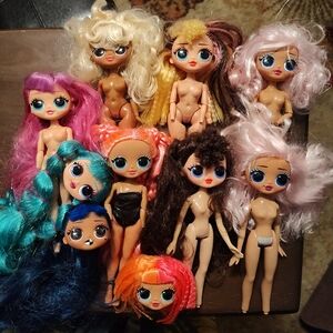 L.O.L. O.M.G. Doll Lot For OOAK Creations